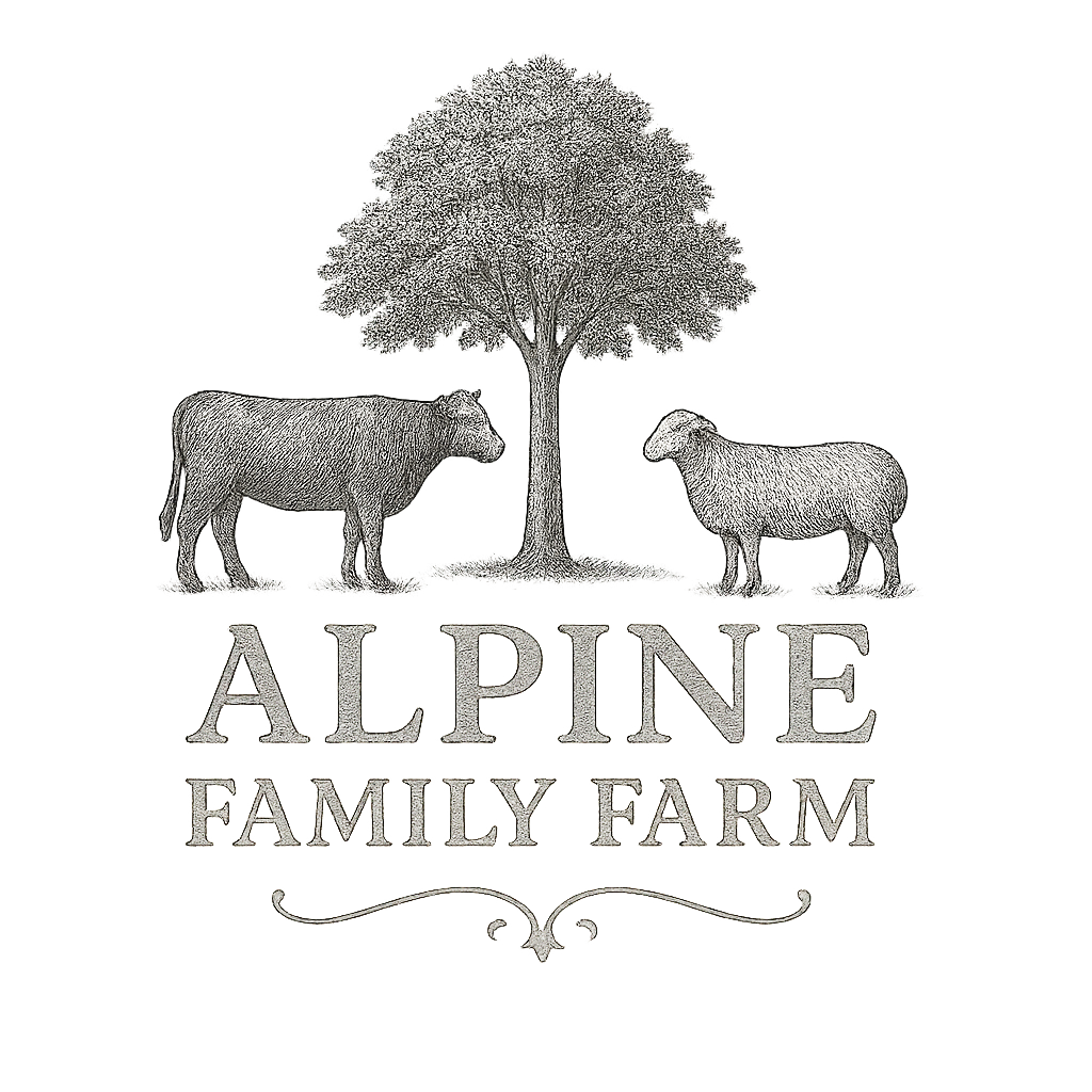 Alpine Family Farm Logo