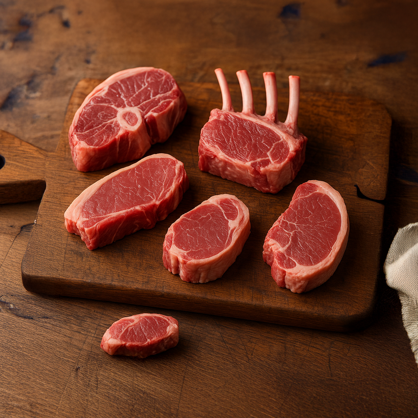 Lamb cuts diagram